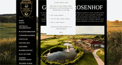Desktop Screenshot of golfparkrosenhof.de